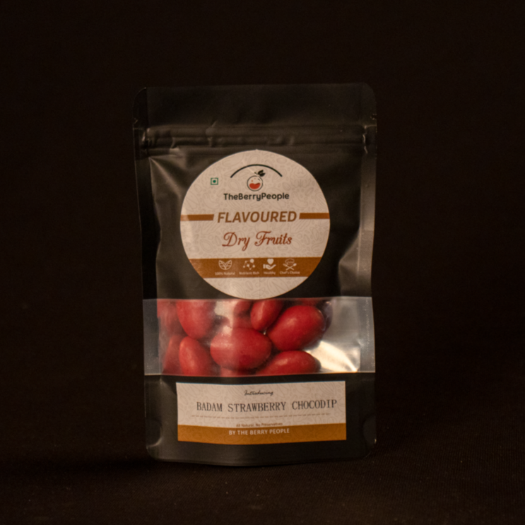 Badam Strawberry Dip