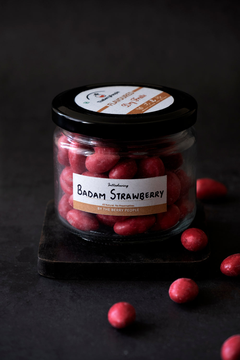 Badam Strawberry Dip